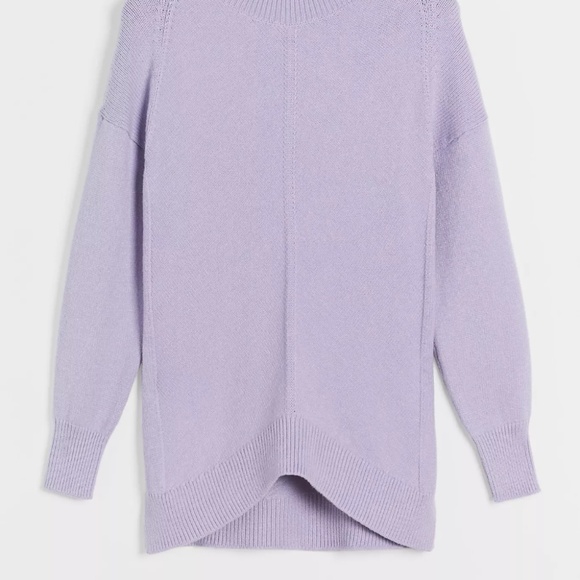 Maeve Crystal Tunic Sweater Lilac Sm NWT - Picture 2 of 3